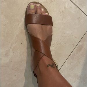 Woman's Leather Sandals